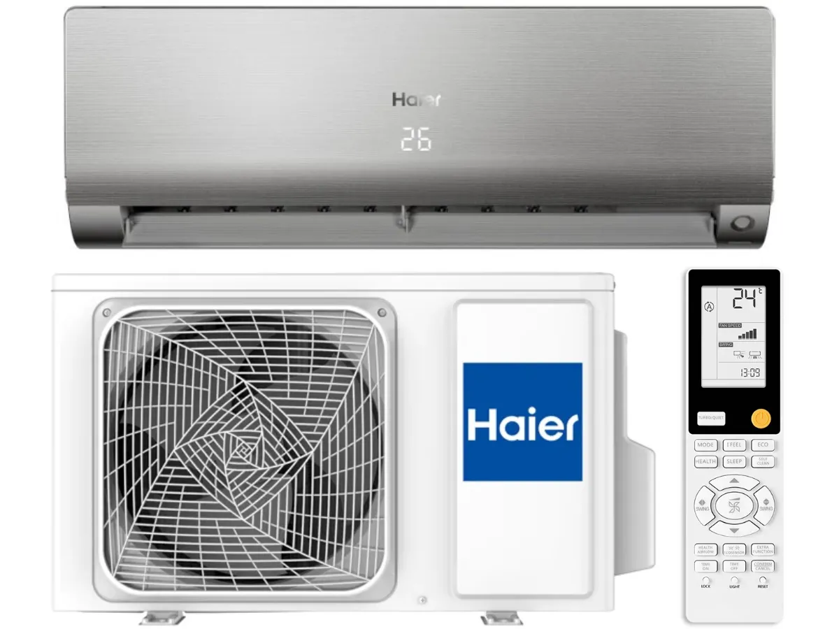 Climatizator HAIER FLEXIS Plus DC Inverter R32 Super Match 12000BTU (gri lucios)