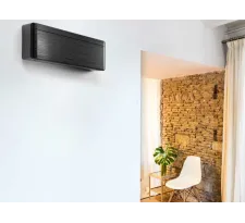 Poza bloc interior DAIKIN Inverter R32 STYLISH FTXA20BT+RXA20A Blackwood A+++ pe perete