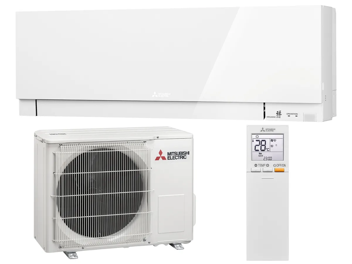 Кондиционер LUX DESIGN Mitsubishi Electric 9000BTU ярко-белый