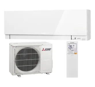 Кондиционер LUX DESIGN Mitsubishi Electric 18000BTU (ярко-белый)