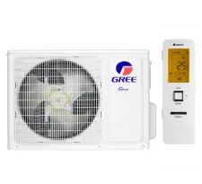  Poza bloc exterior si telecomanda, Gree Amber 12000 BTU