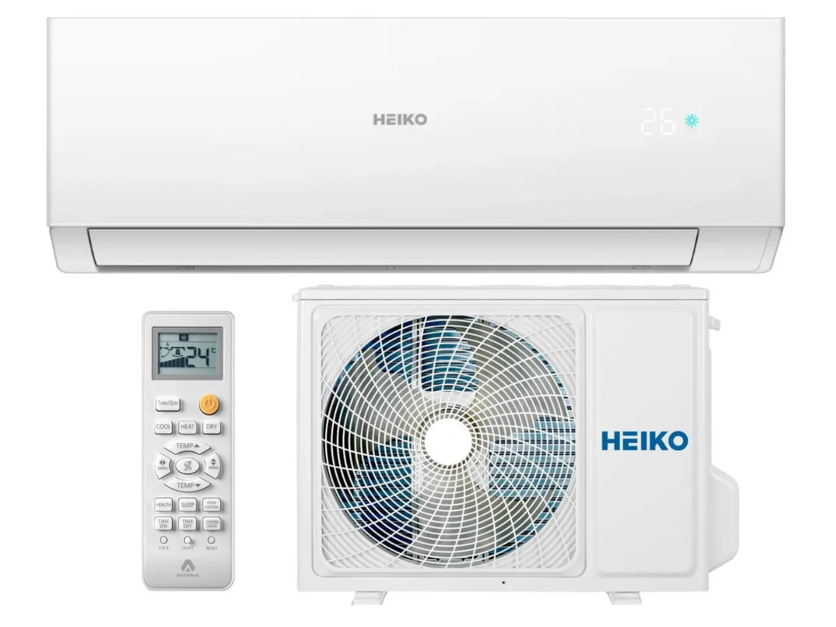 Кондиционер HEIKO QIRA DC Inverter R32 JS025-QW2 / JZ025-Q2							