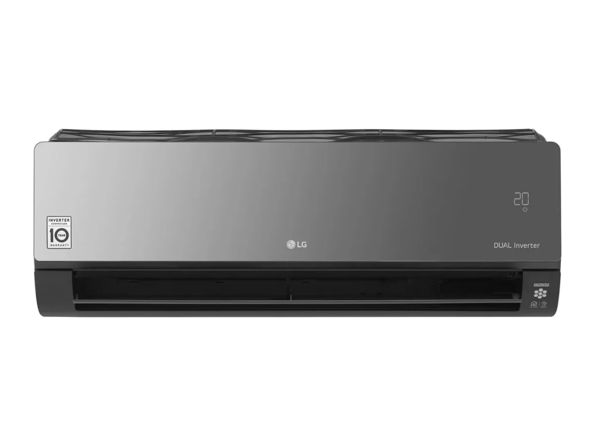 Изображение открытого внутреннего блока LG ARTCOOL Mirror Inverter R32 AM09BP